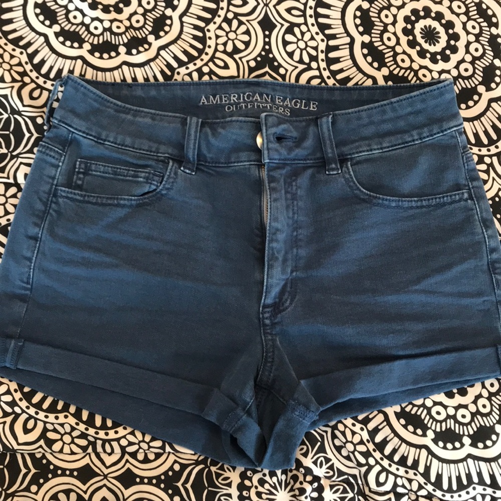 Blue American Eagle shorts